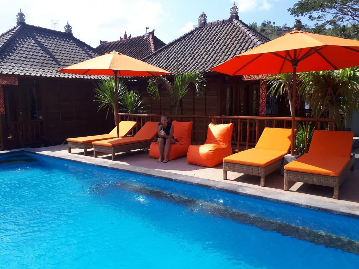Sea Bridge Villa Ceningan Lembongan Exterior foto